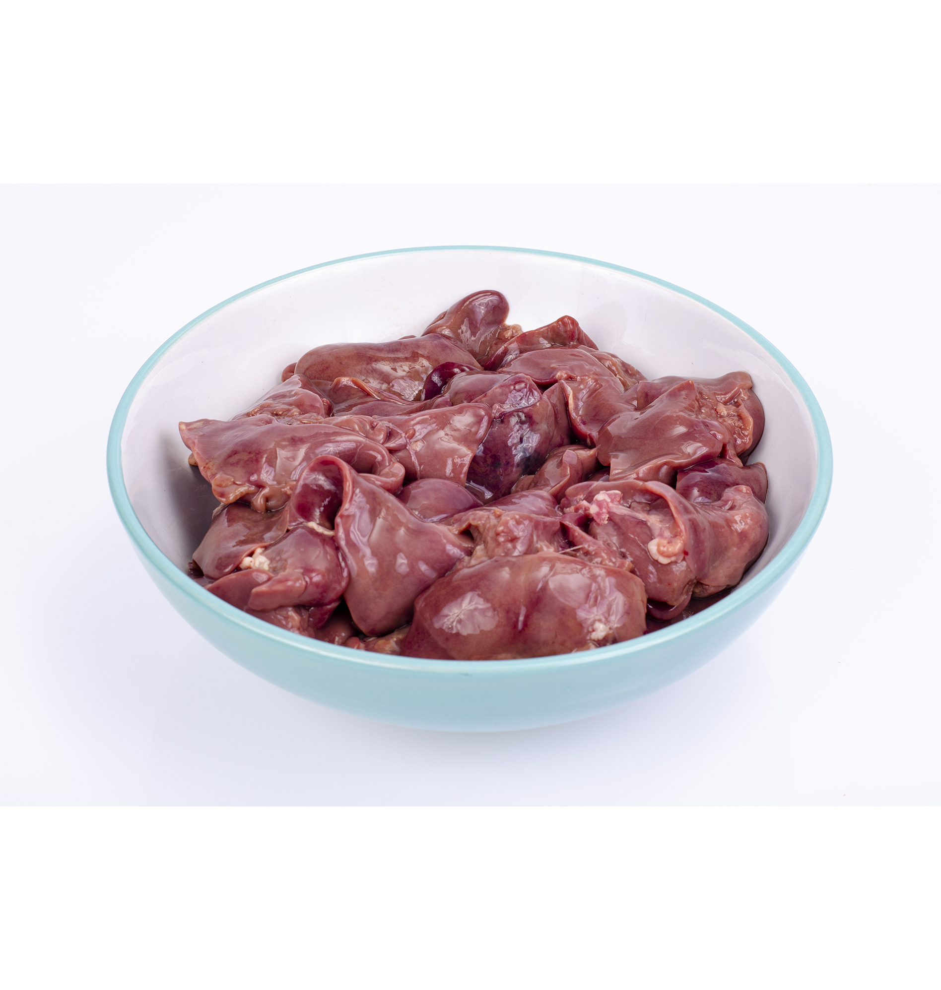 بکام فود | تأمین مرغ منجمد healthy offal. raw chicken liver. studio photo